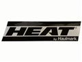 Haulmark Decal, Heat, Black Trim Version (24" x 3")
