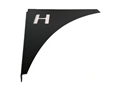 Gusset Spoiler, Haulmark Logo, Road Side, Blackout