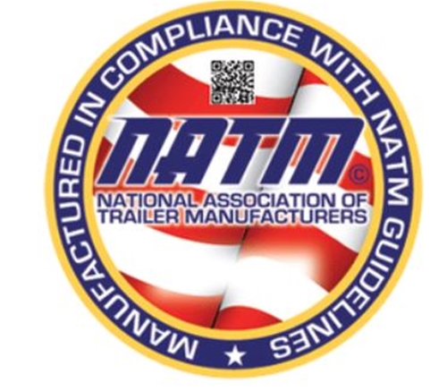 NATM, National Association of Trailer Manufacturers Decal