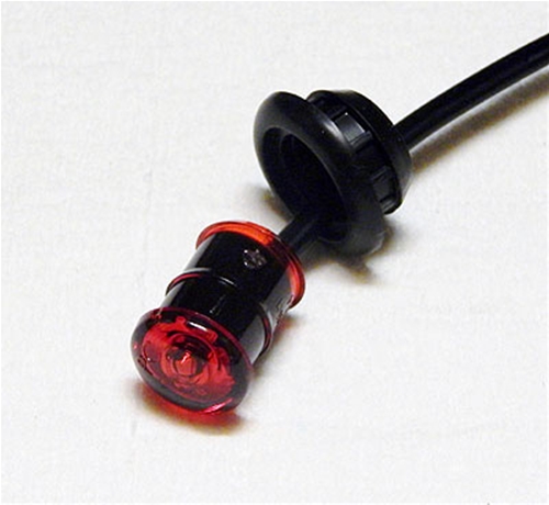 Red LED Clearance Light 3/4" 