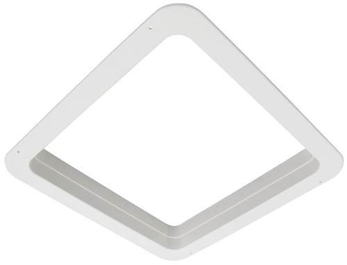 ROOF VENT, WHITE PLASTIC, FITS ROOFS WITH A CEILING LINER
