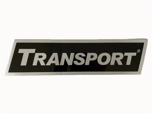 Haulmark Decal, Transport, Black Trim Version (16.5" x 5")