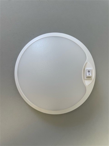 LED, E50 SURFACE MOUNT, 4.5" ROUND WITH SWITCH DOME LIGHT