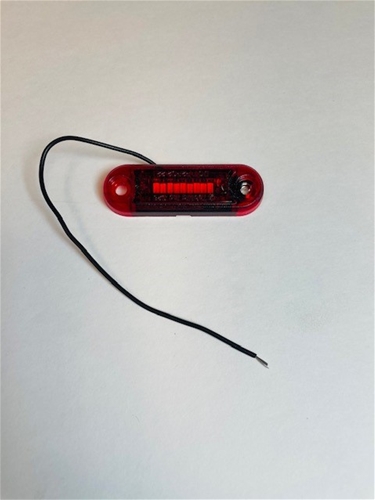 LED Red Lens Clearance Light S26