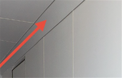 PLASTIC CEILING COVE, WHITE, 8" WIDE