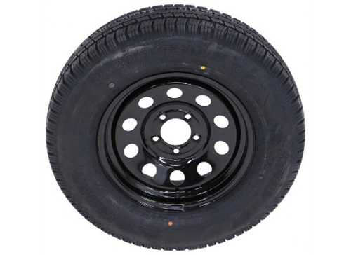CASTLE ROCK RADIAL 15X5 545 BLACK MOD WHEEL