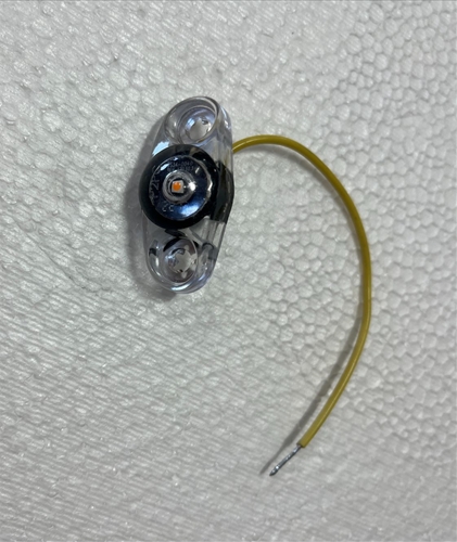 LED Clear Lens Amber Mini S38